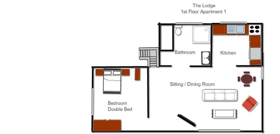 Old School Apartment 1 First Floor Bury St. Edmunds Extérieur photo